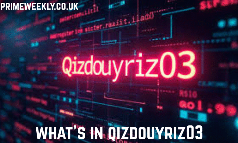 what's in qizdouyriz03