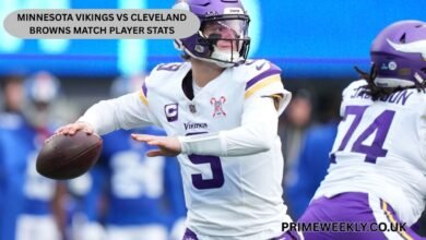 Minnesota Vikings vs Cleveland Browns Match Player Stats