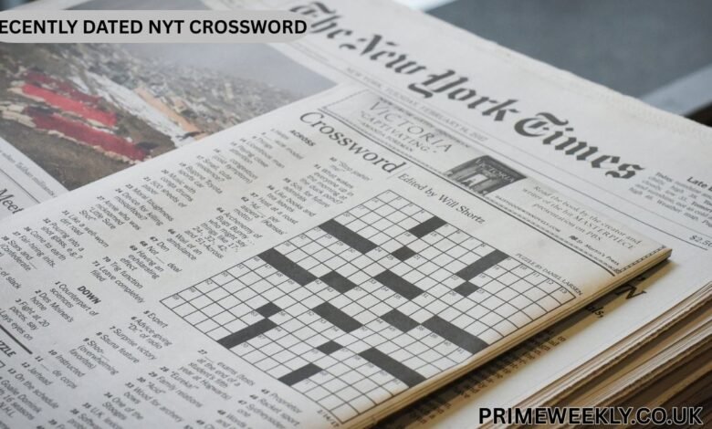 Recently Dated NYT Crossword